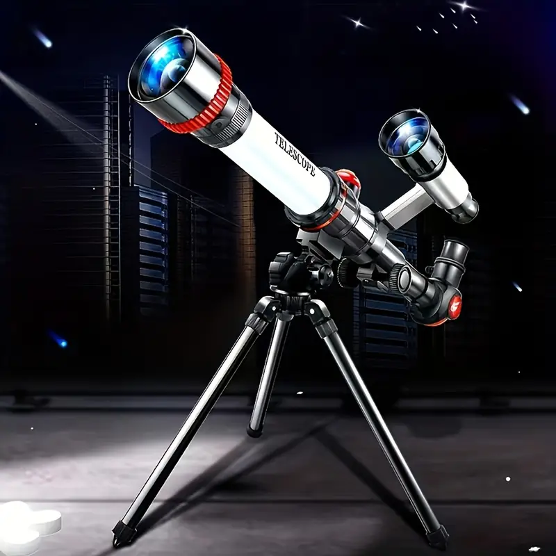 Children's high-definition telescope, powerful monocular portable high-definition lunar space planet observation telescope - astronomical toy perfect gift for adults and children