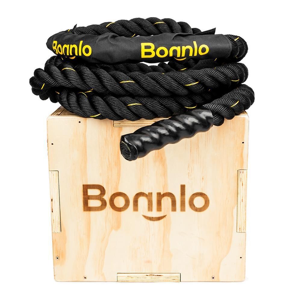 1.5"/ 2" Dia 30/40/50ft Exercise Battle Rope Workout Strength Training Fitness